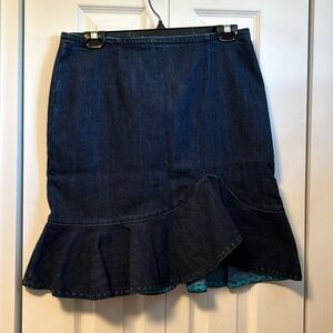 LEIFSDOTTIR | Beautiful jeans skirt